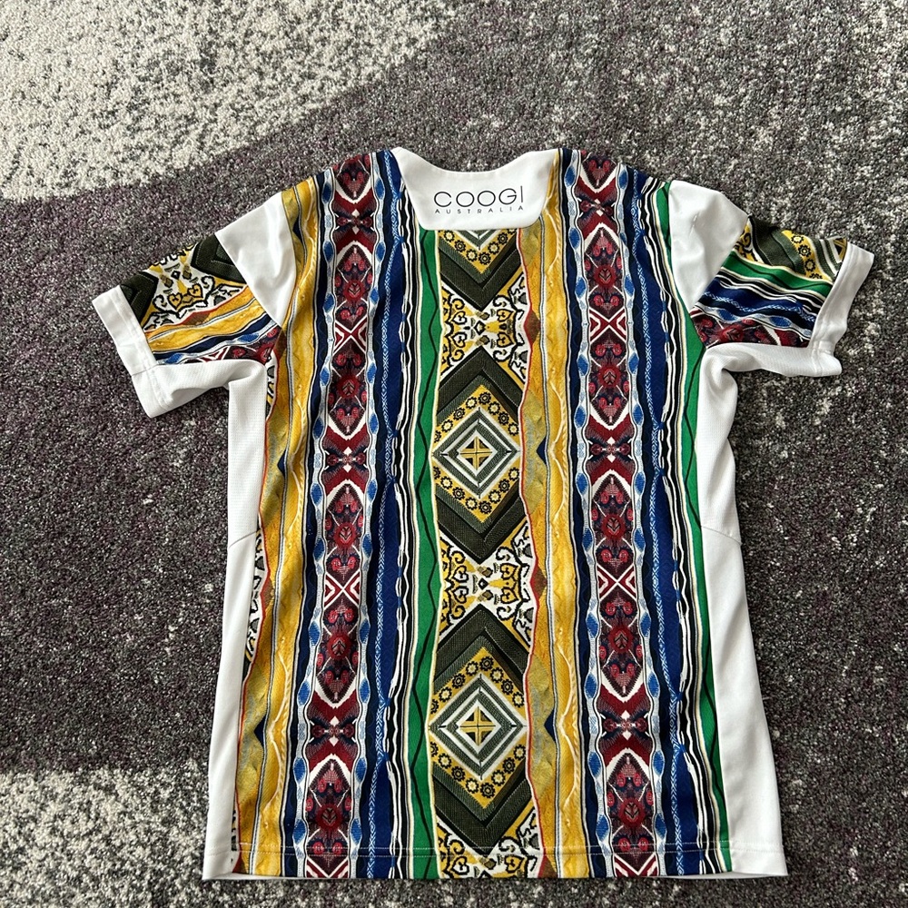 Coogi Puma Multicolor Patterned T-Shirt